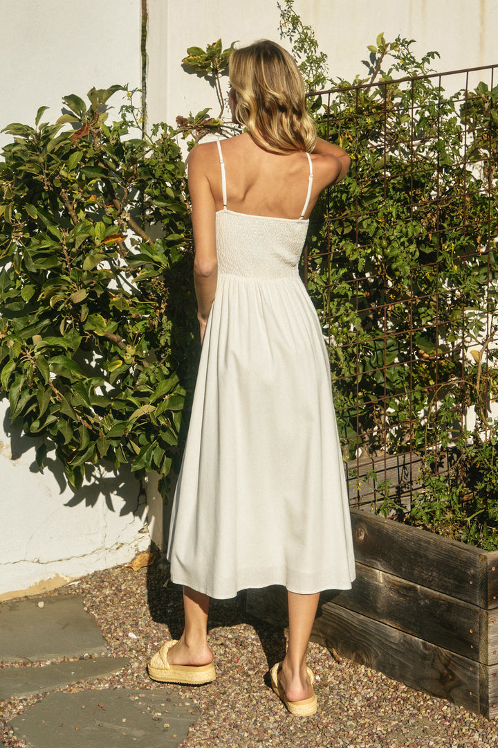 Heaven Sent Sweetheart Corset Midi Dress