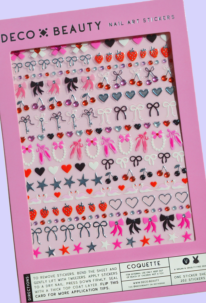 Nail Art Stickers - COQUETTE