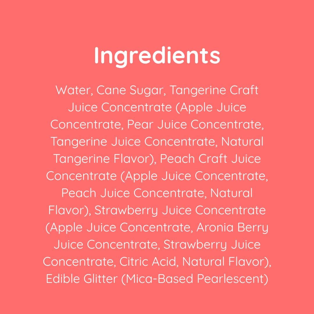 Glitter Sangria Cocktail Mix/Syrup, 16 fl oz