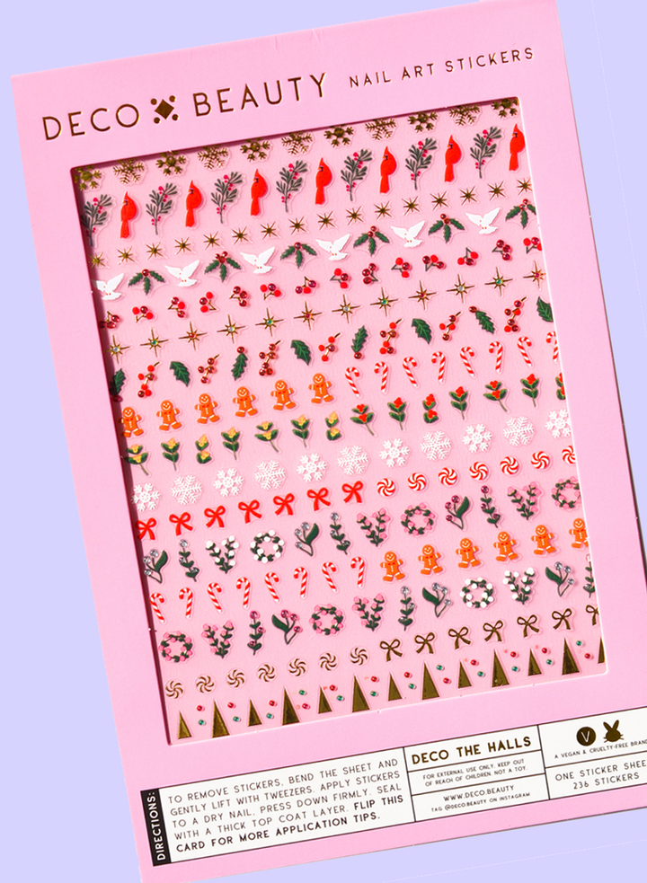 Nail Art Stickers - DECO THE HALLS