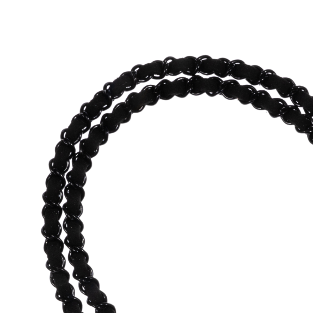 Black on Black Crossbody Phone Chain
