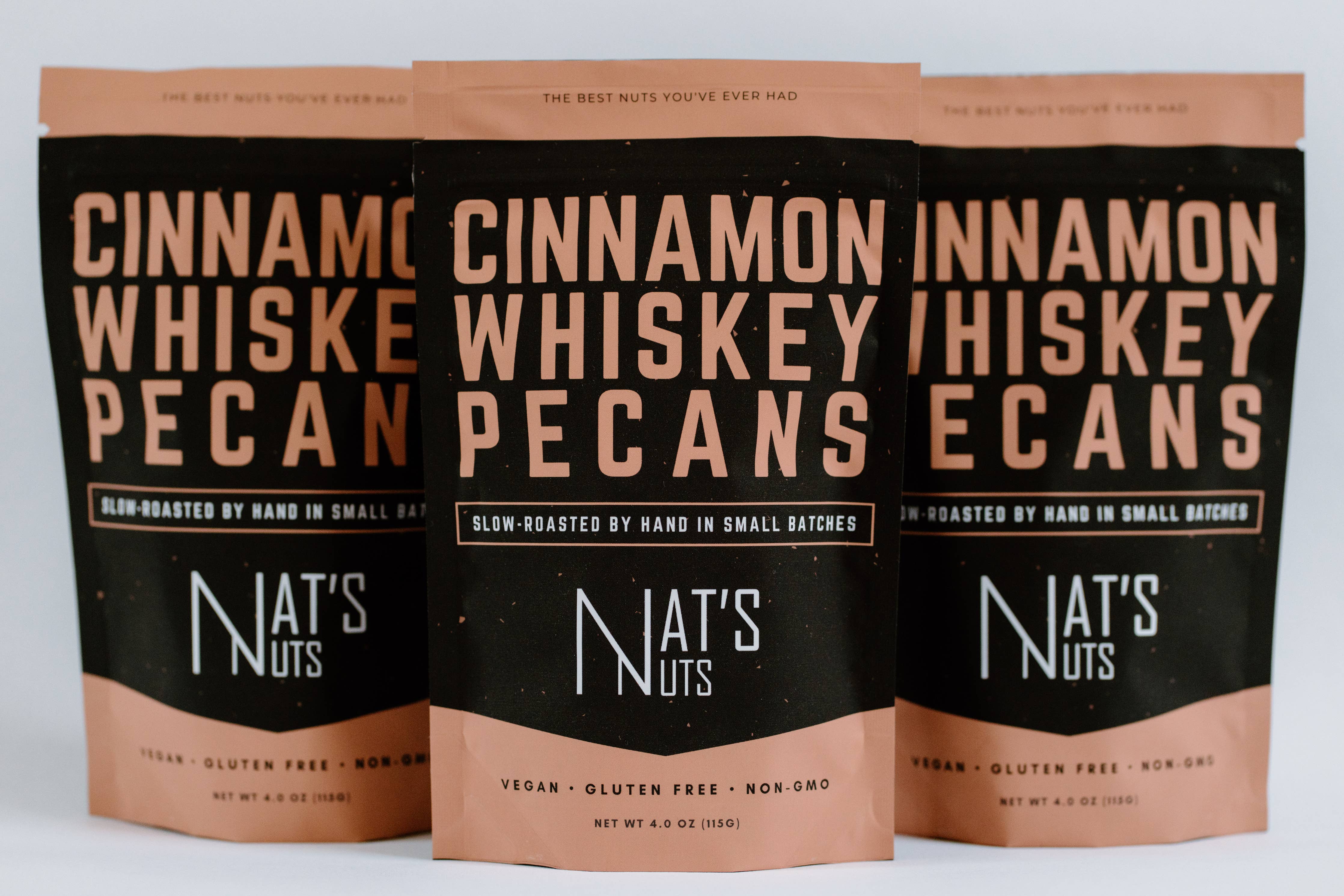 Cinnamon Whiskey Pecans