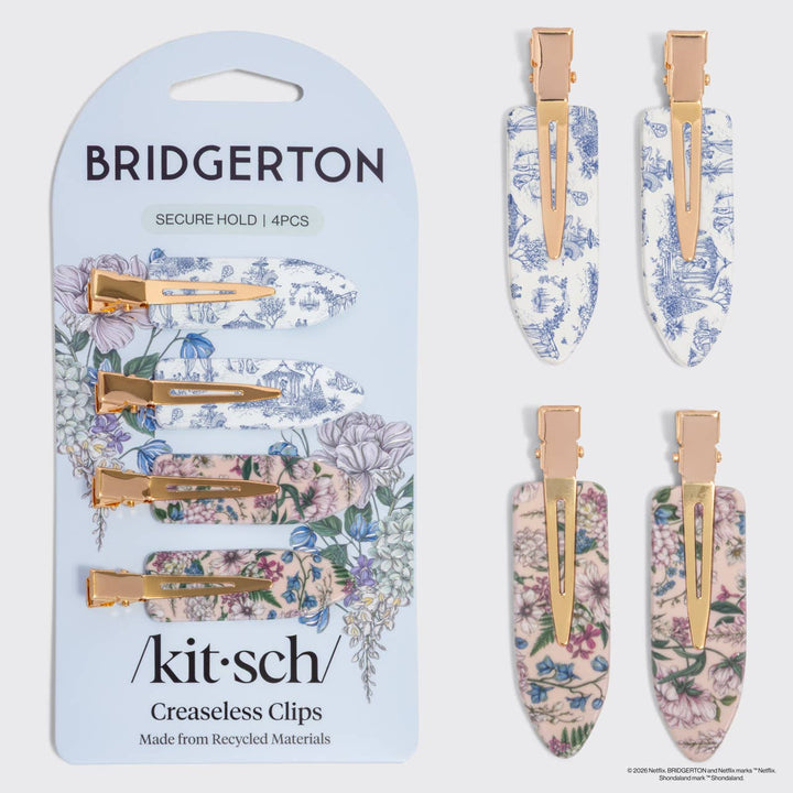 Bridgerton x Kitsch Creaseless Clips