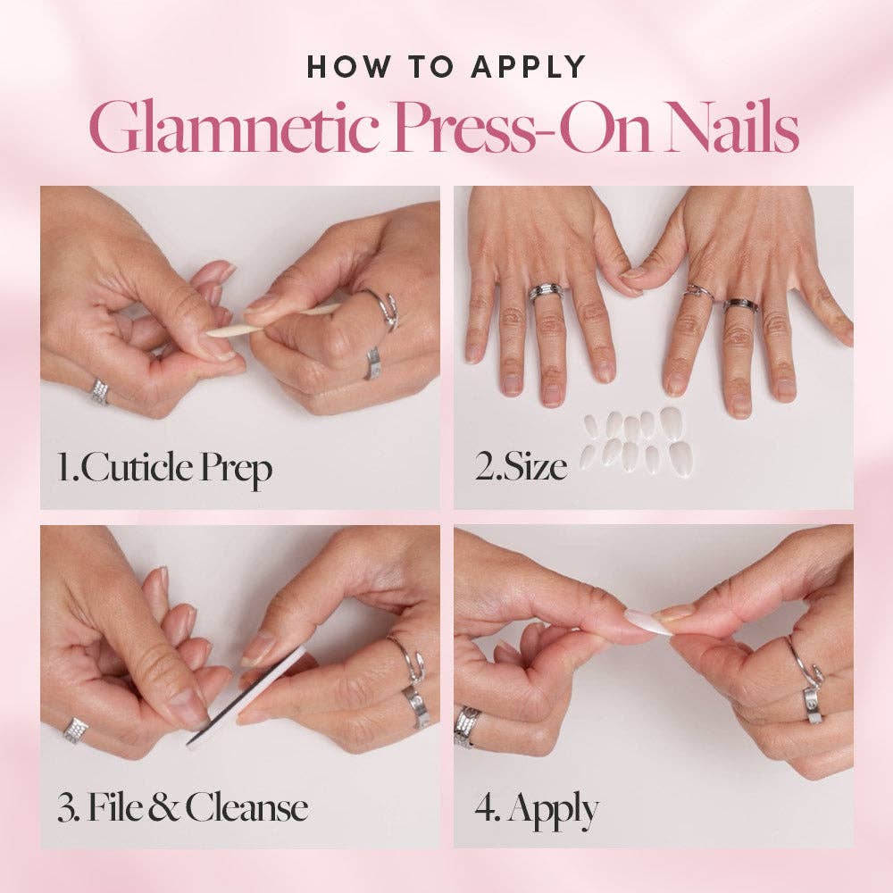 Paris Press-On Nails | Short Almond