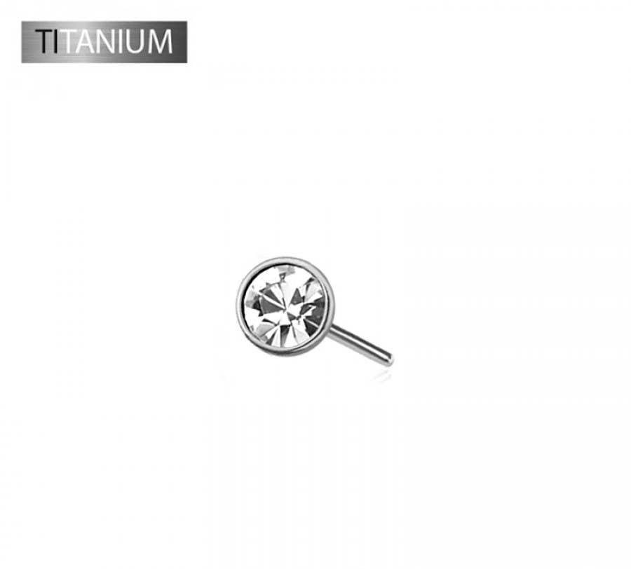 IMPLANT GRADE TITANIUM PUSH IN PRESS FIT GEM TOP (ONLY)
