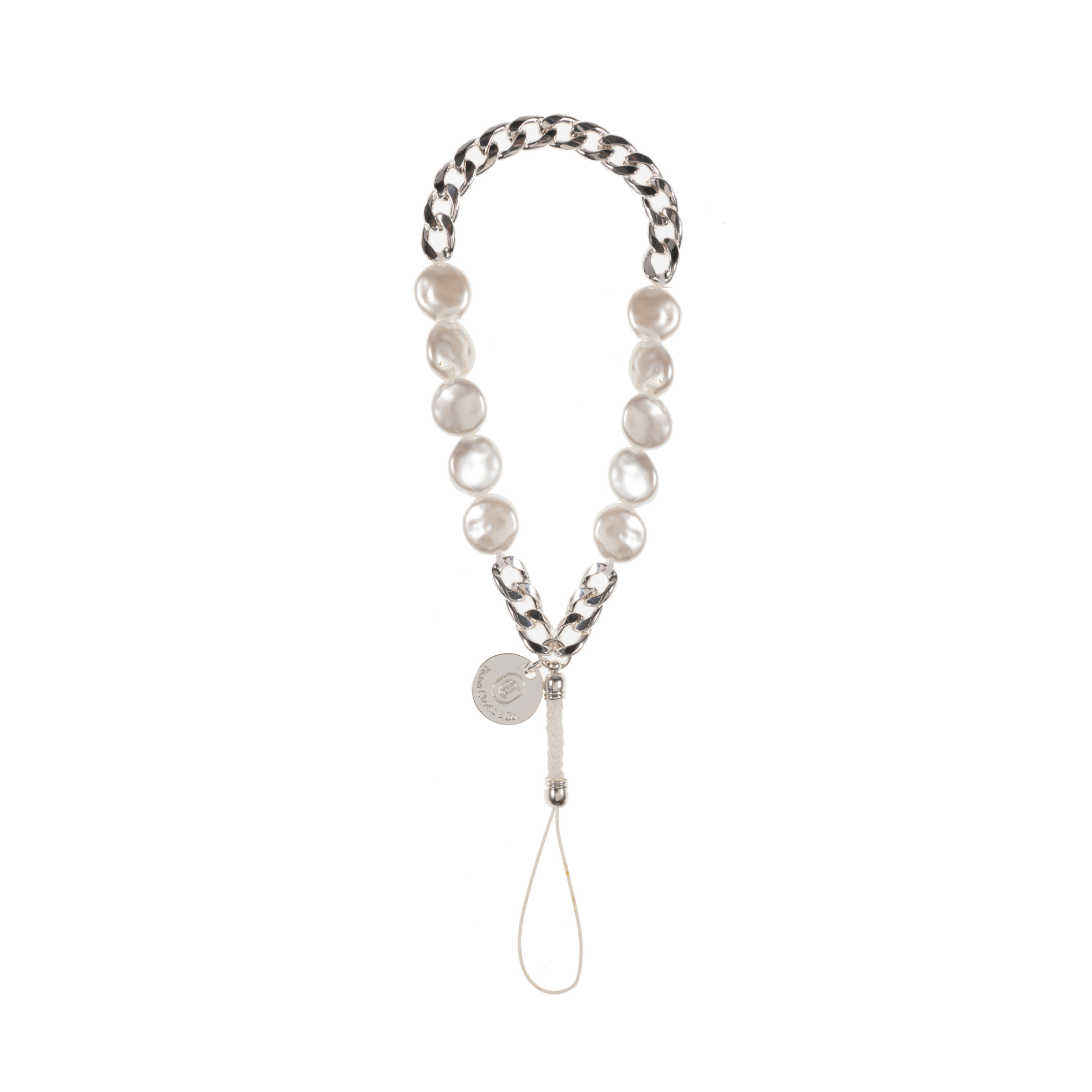 Crown Jewels Silver Phone Wristlet