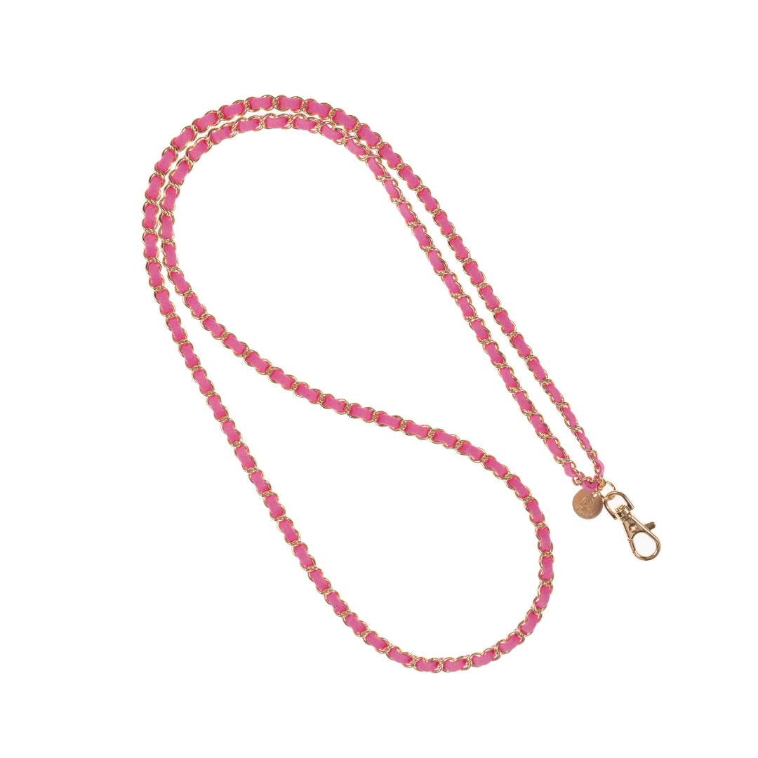 Hollywood Hot Pink Crossbody Phone Chain