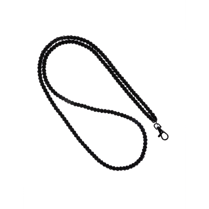 Black on Black Crossbody Phone Chain