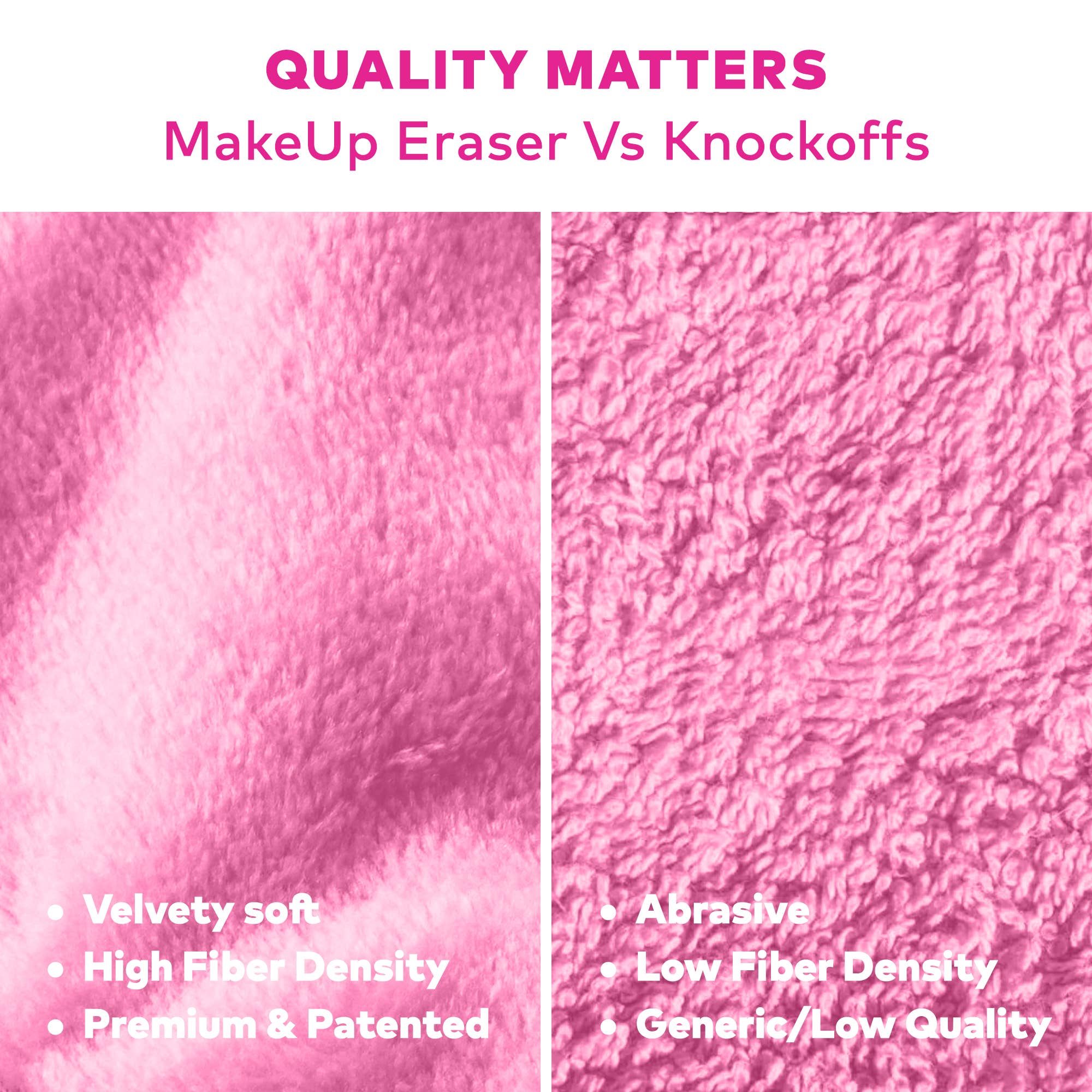 Original Pink MakeUp Eraser PRO | Pink