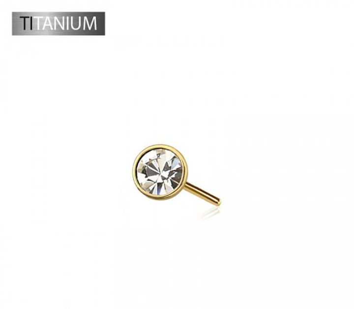 IMPLANT GRADE TITANIUM PUSH IN PRESS FIT GEM TOP (ONLY)