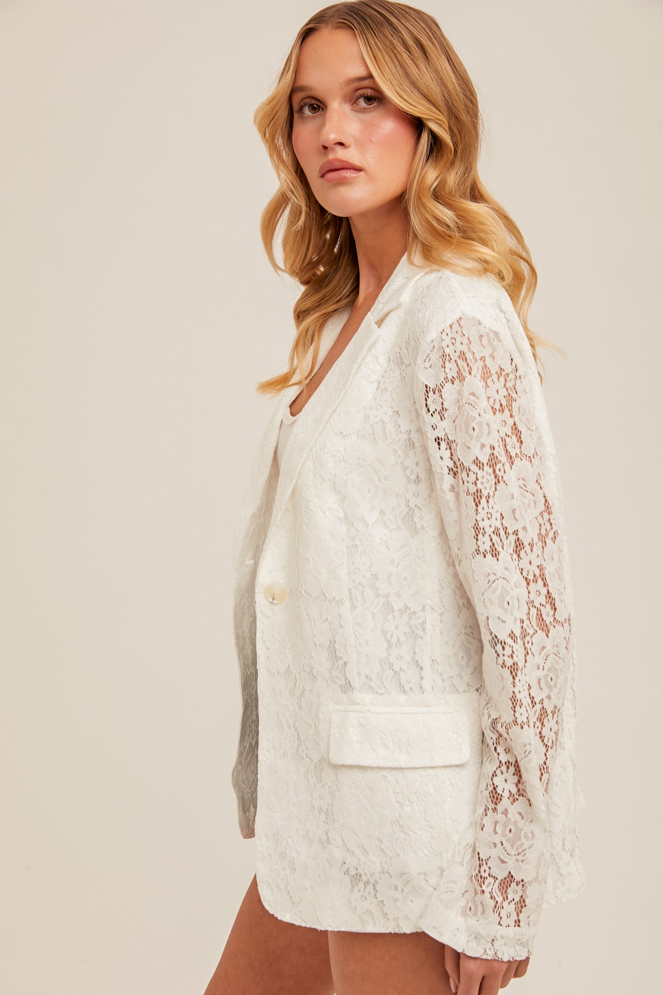 Lace Blazer