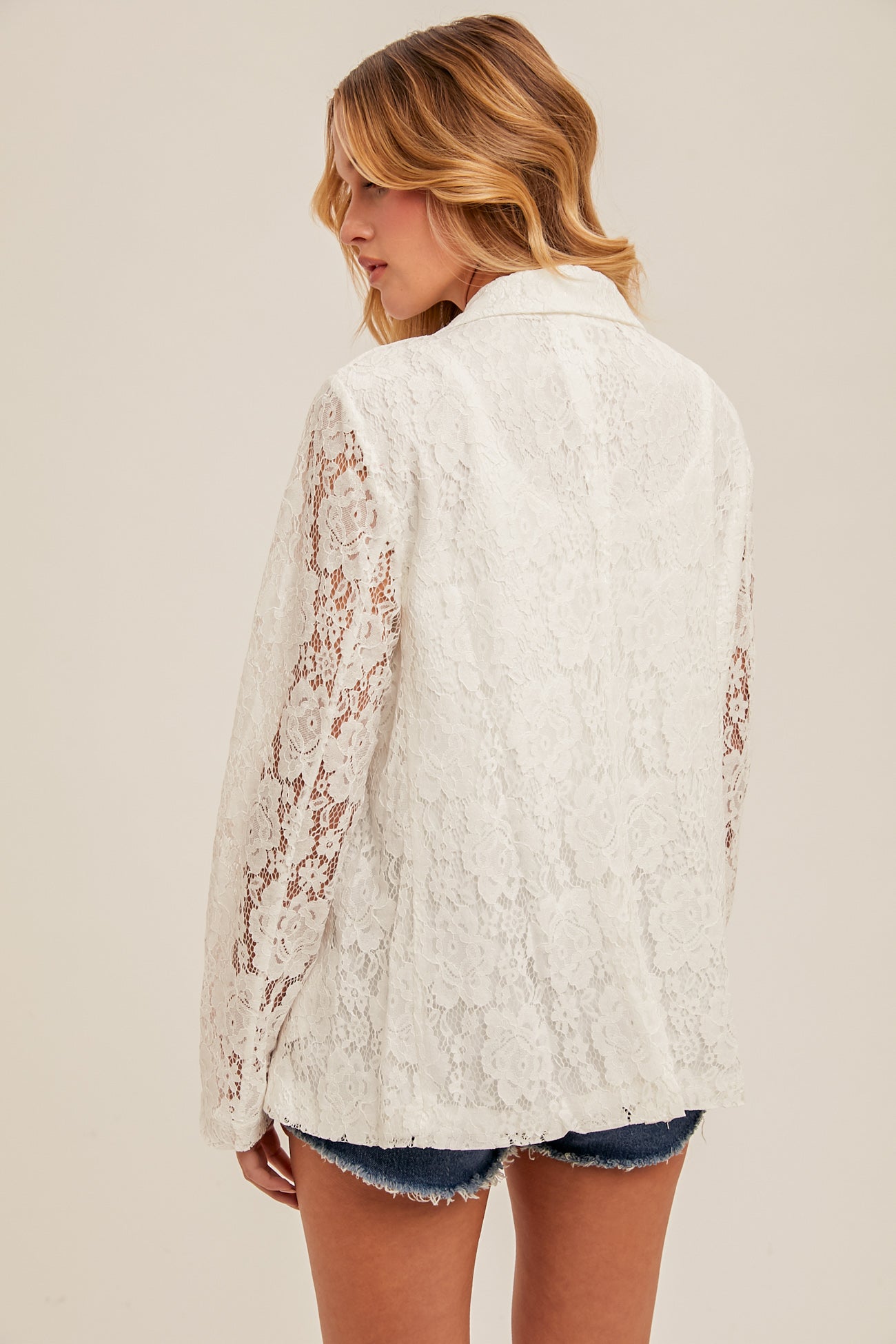 Lace Blazer