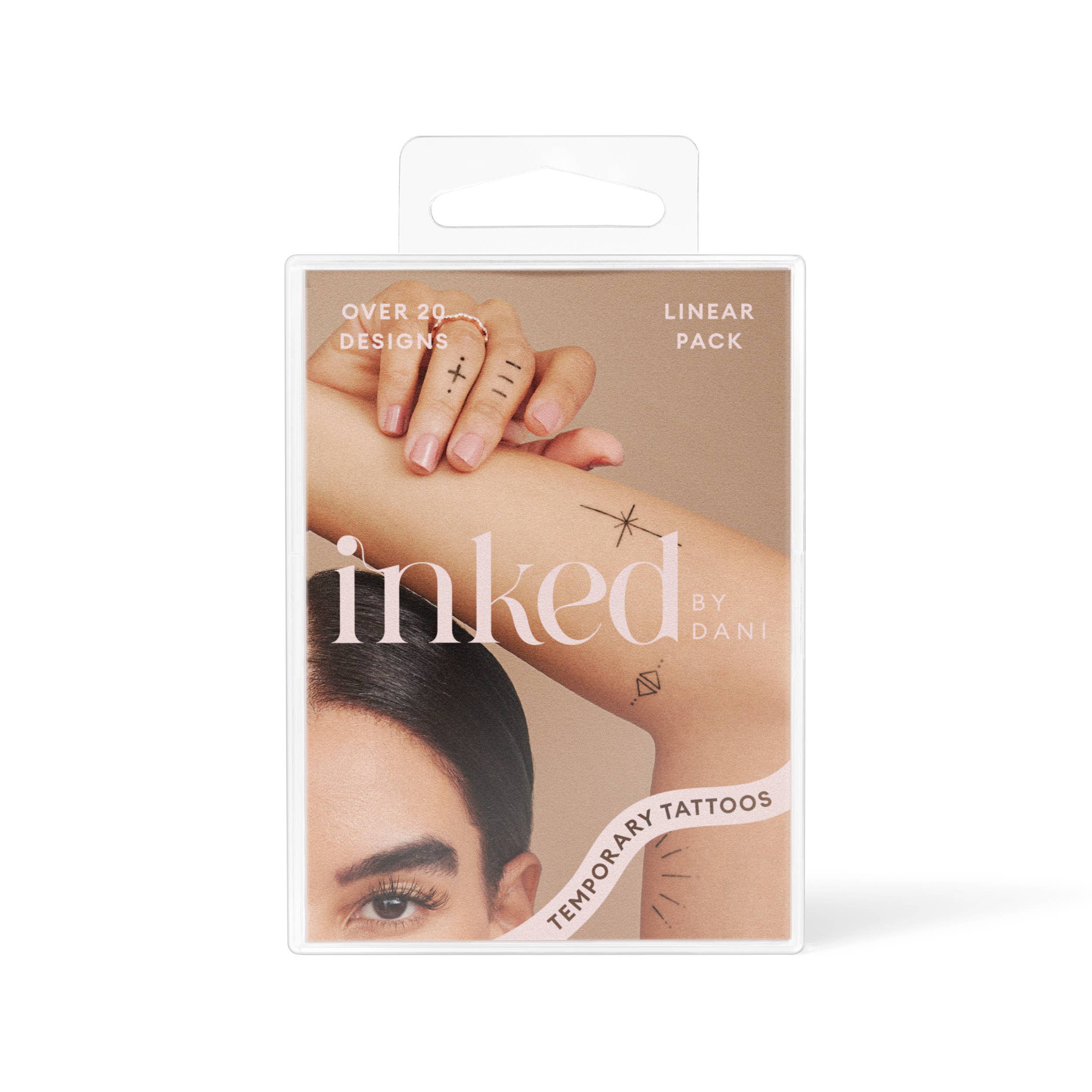 Linear Temporary Tattoo Pack