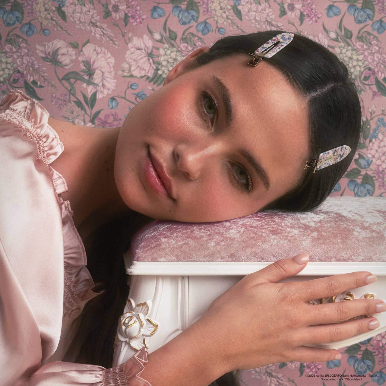 Bridgerton x Kitsch Creaseless Clips