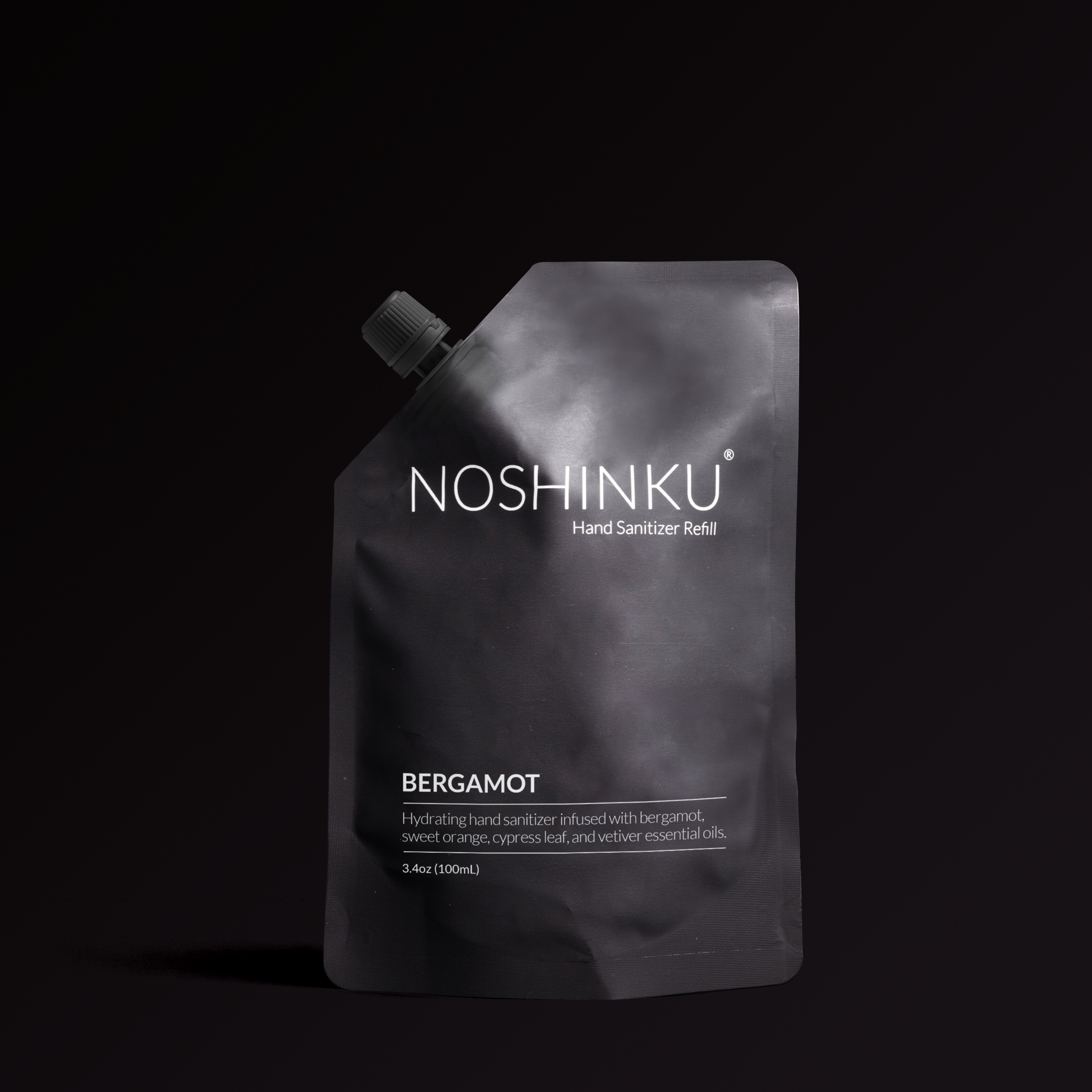 Bergamot - Cypress Nourishing Sanitizer Travel Refill Pouch