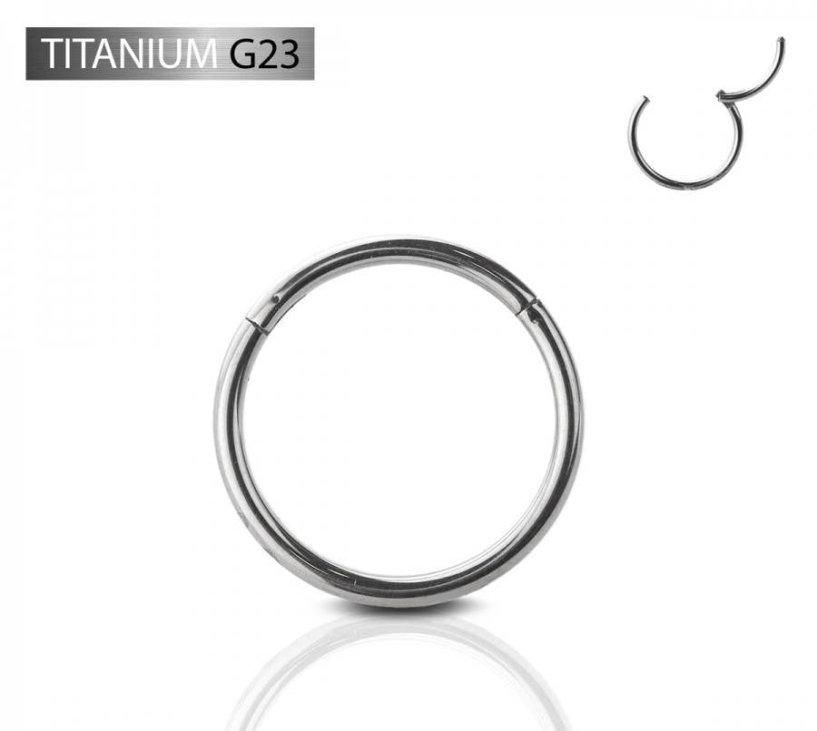 IMPLANT GRADE TITANIUM HINGED SEGMENT RING