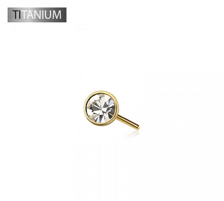 IMPLANT GRADE TITANIUM PUSH IN PRESS FIT GEM TOP (ONLY)