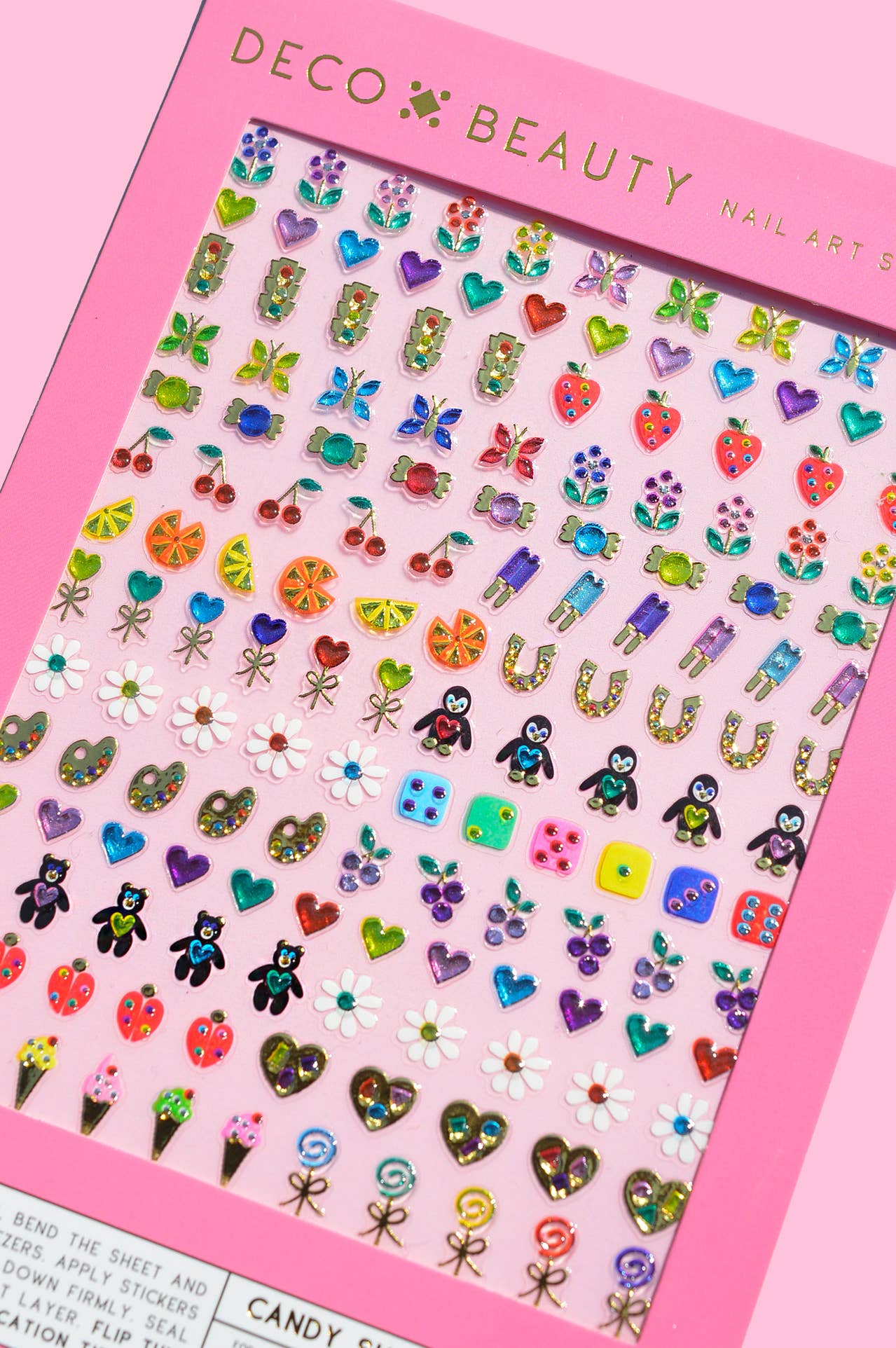 Nail Art Stickers - CANDY SHOP