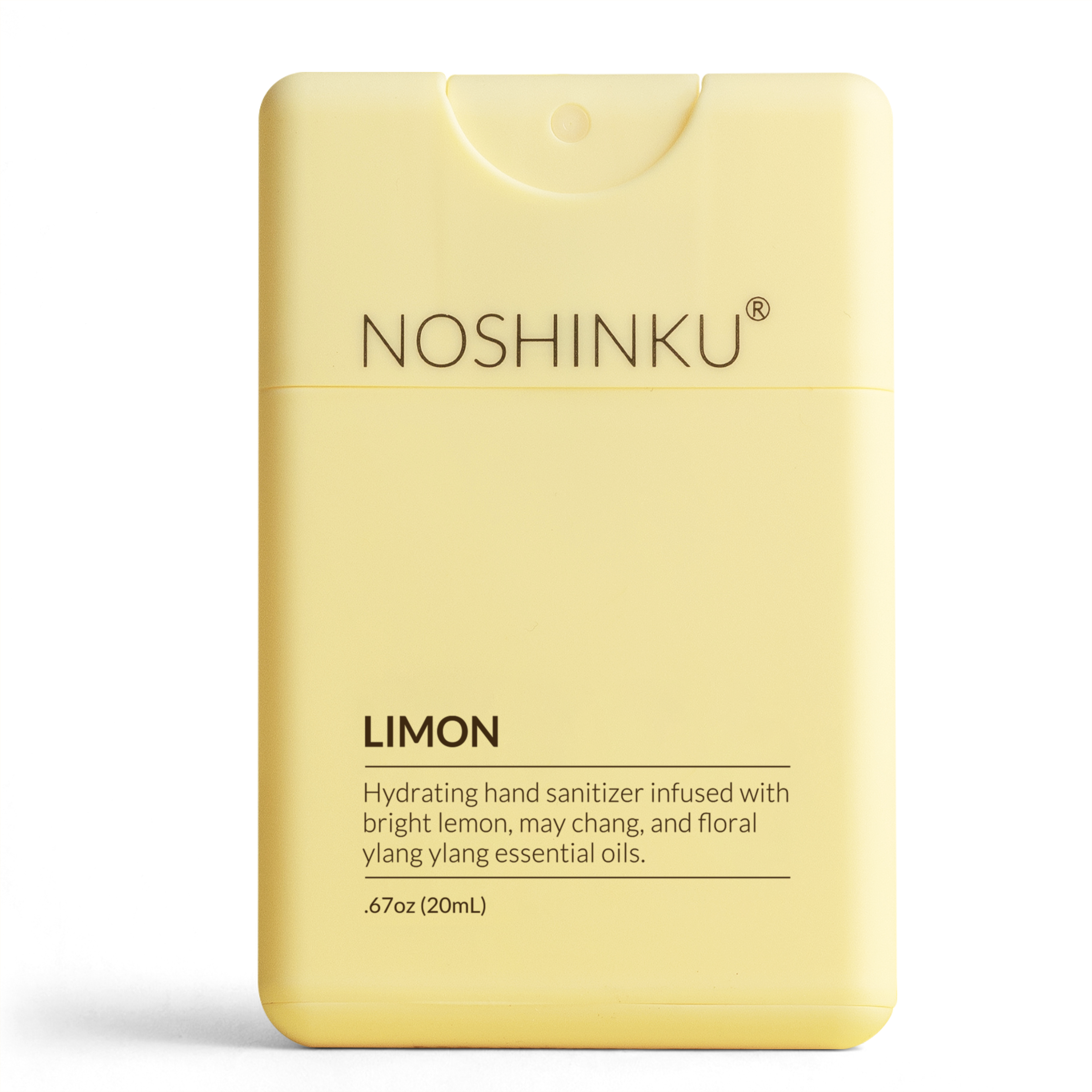 Lemon Ylang-Ylang Moisturizing Pocket Sanitizer | Refillable