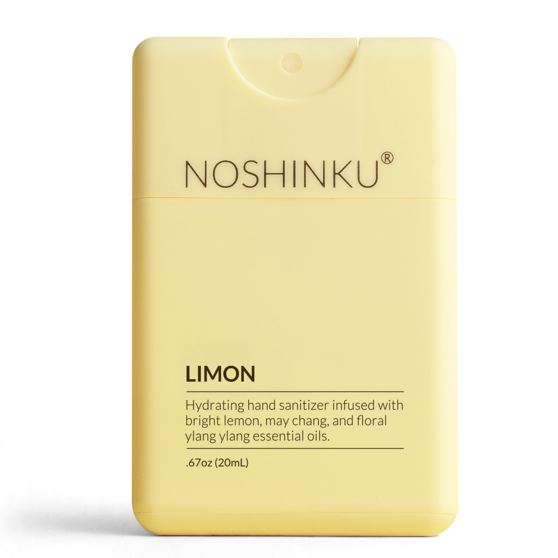 Lemon Ylang-Ylang Moisturizing Pocket Sanitizer | Refillable