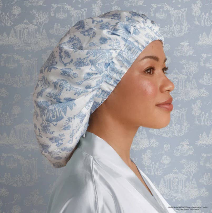 Bridgerton x Kitsch Breathable Satin Bonnet
