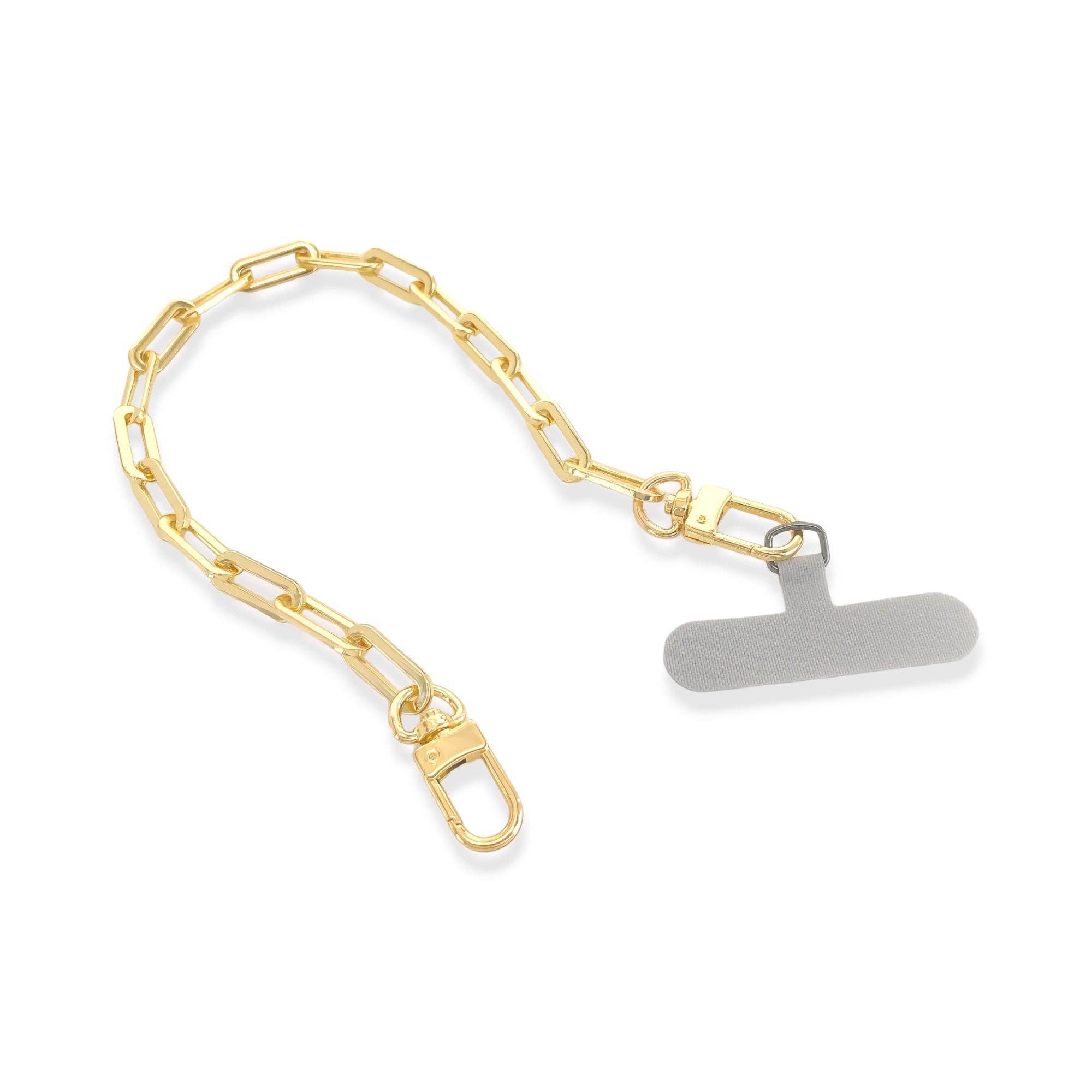 Paperclip Phone Wristlet Chain