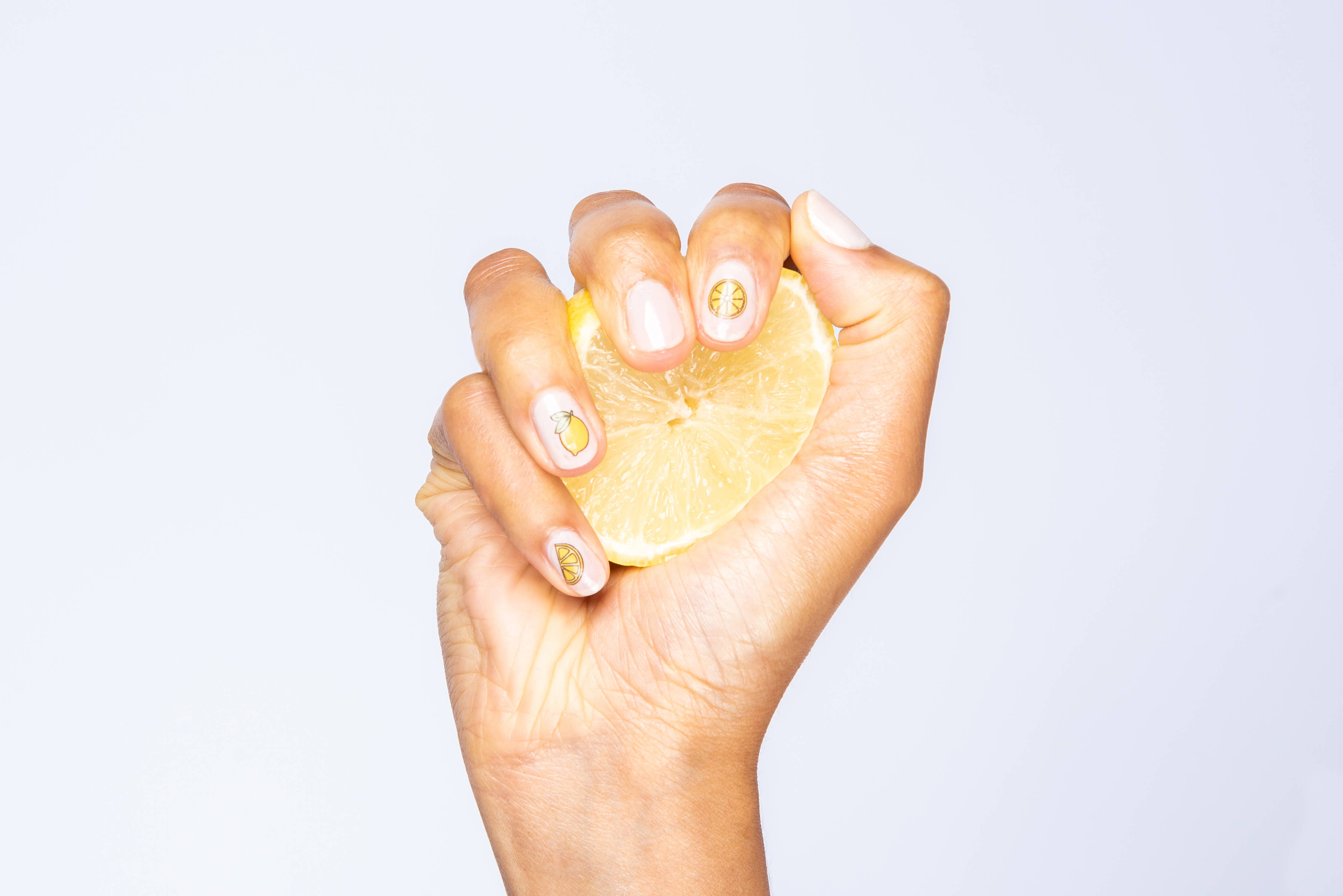 Color Nail Art Temporary Tattoo Pack