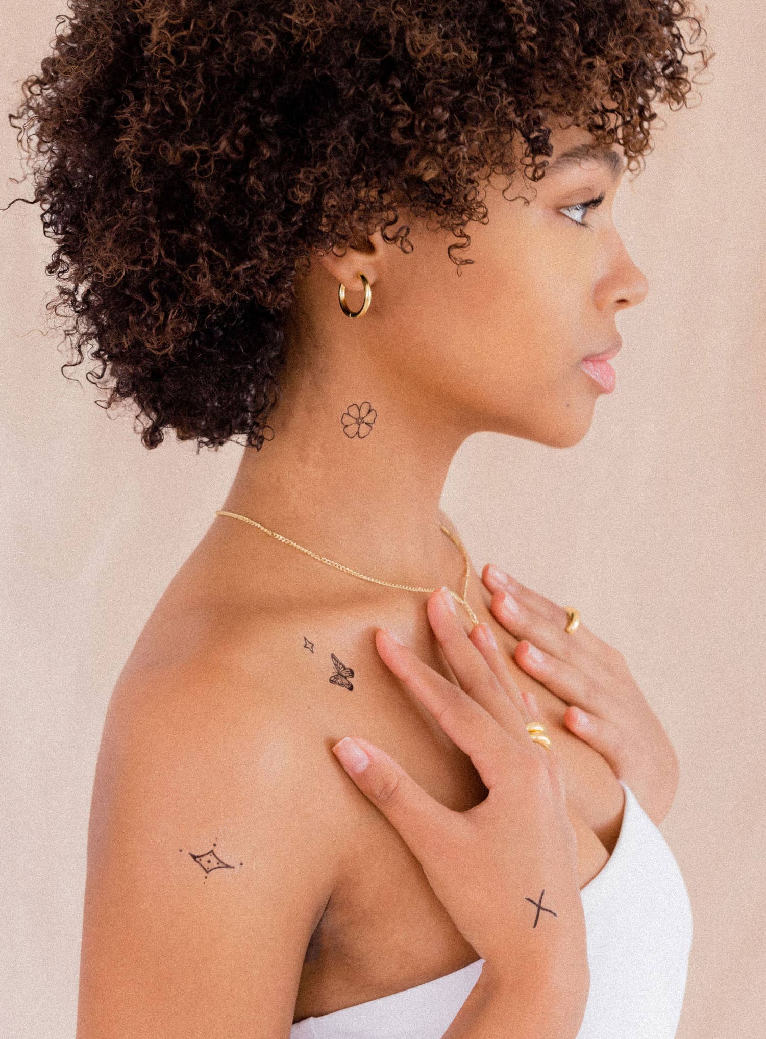 Linear Temporary Tattoo Pack