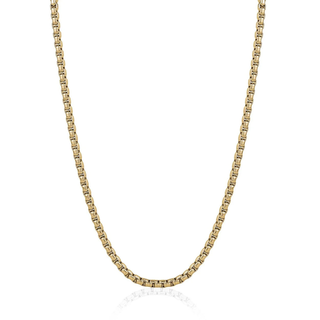 S.STEEL POLISHED 3.5MM-ROUND-BOX