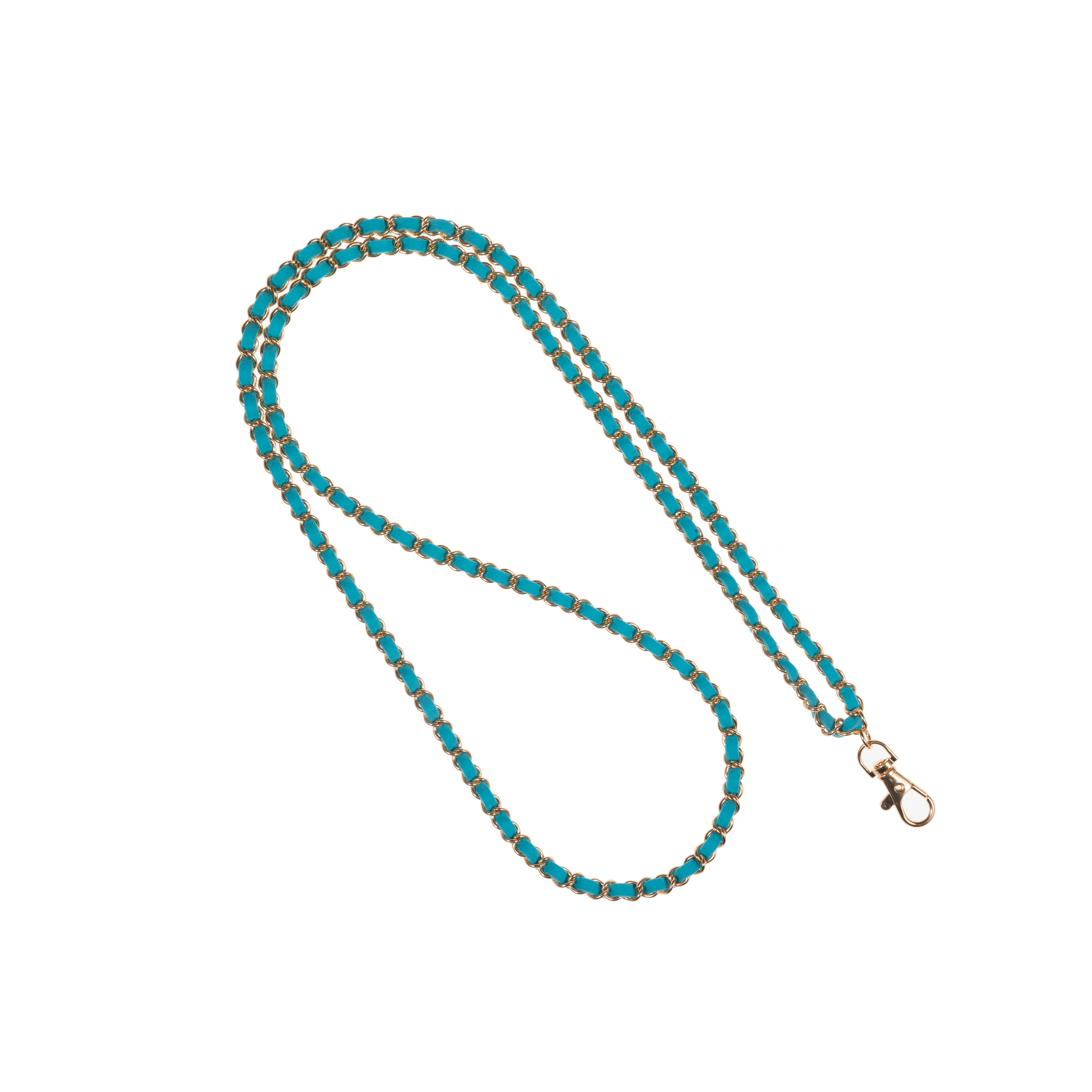Sky Blue Crossbody Phone Chain
