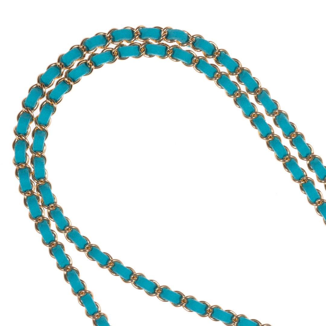 Sky Blue Crossbody Phone Chain