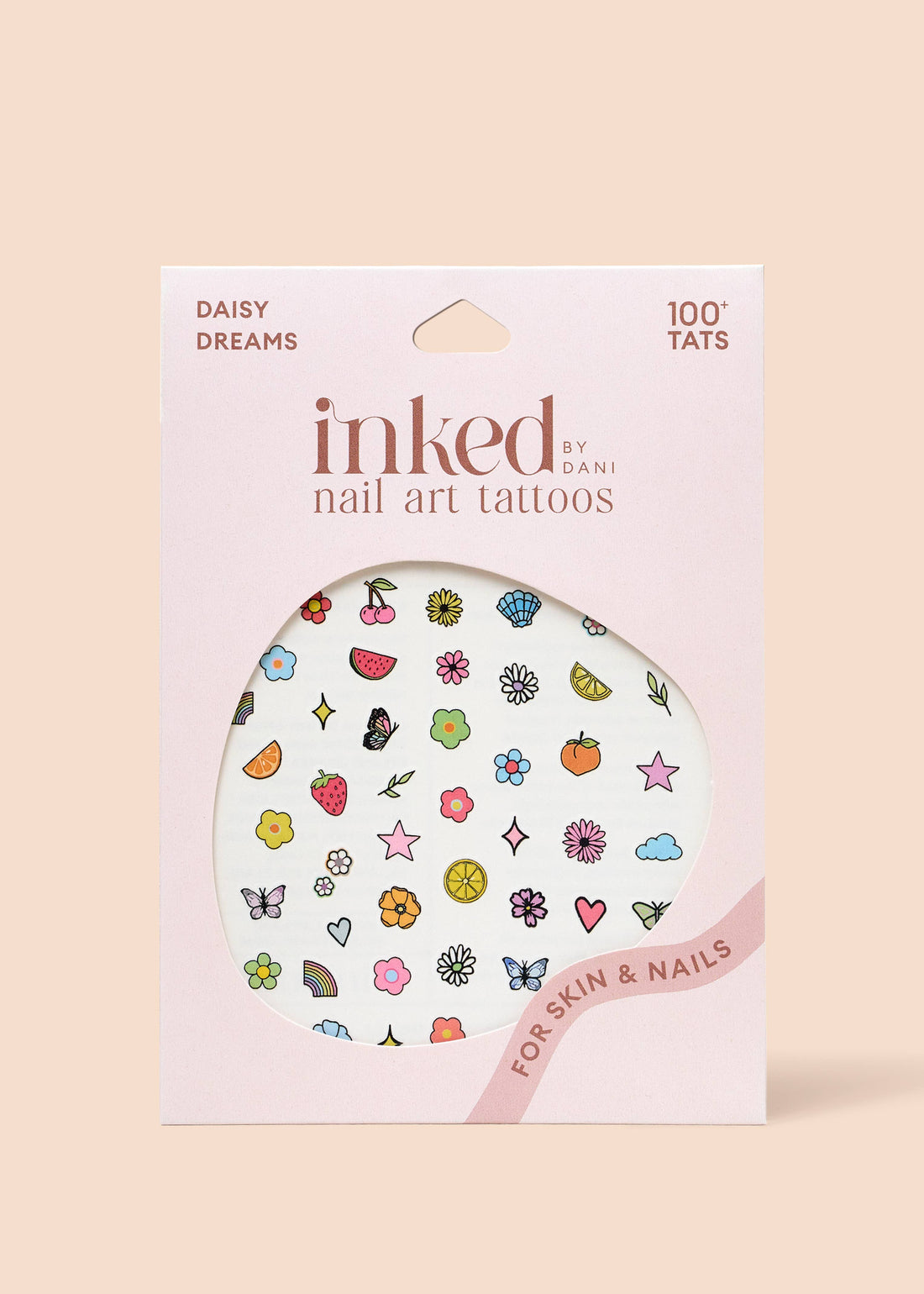 Daisy Dreams Nail Art Temporary Tattoo Pack