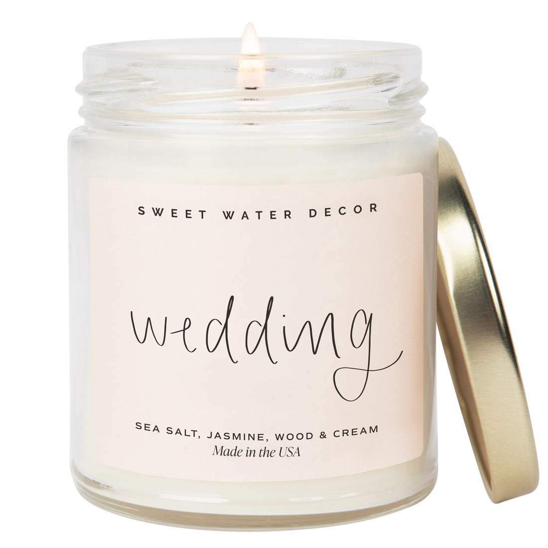 Wedding 9 oz Soy Candle - Home Decor & Wedding Gifts