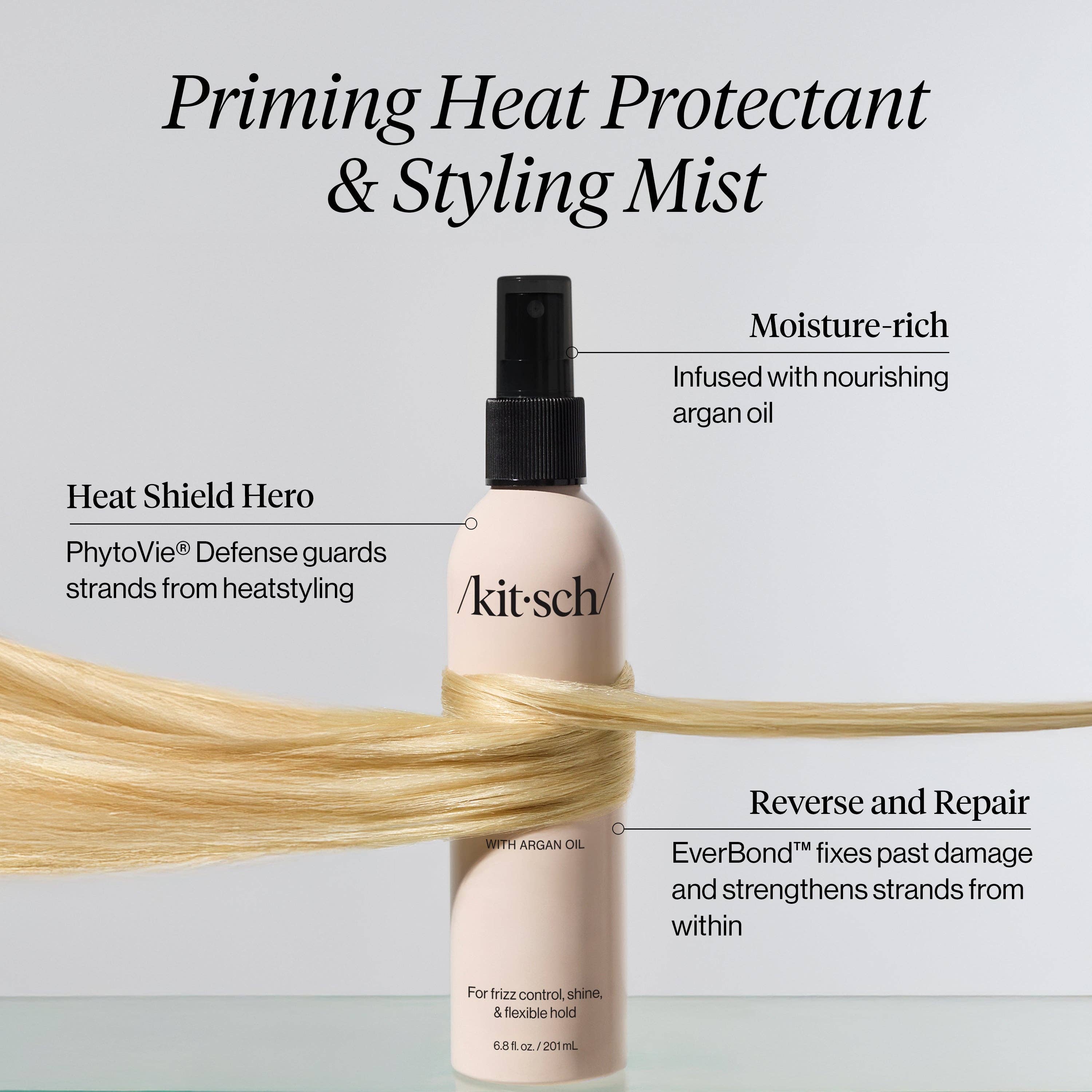 Priming Argan Oil Heat Protectant & Styling Mist