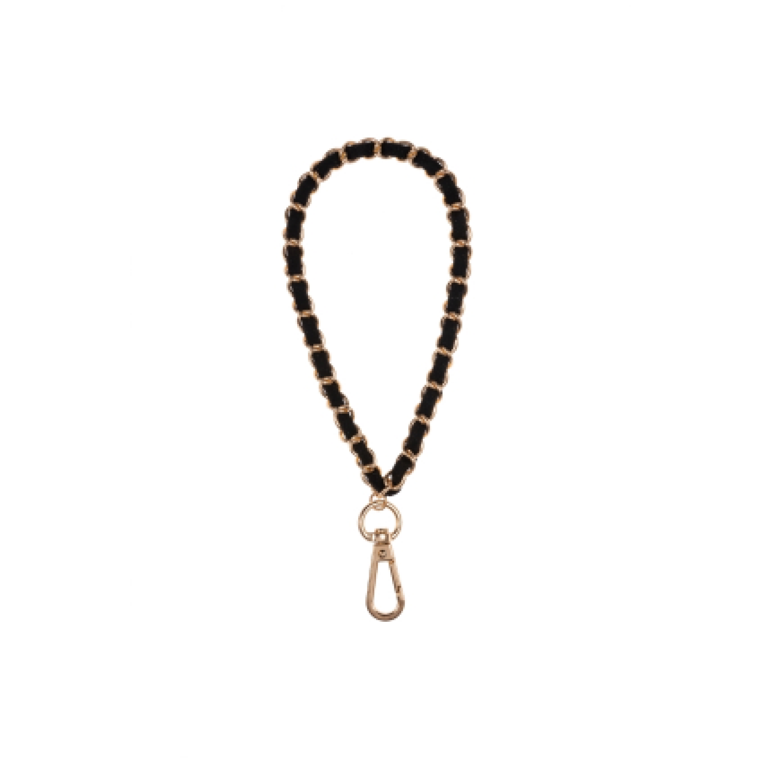 Golden Black Phone Wristlet