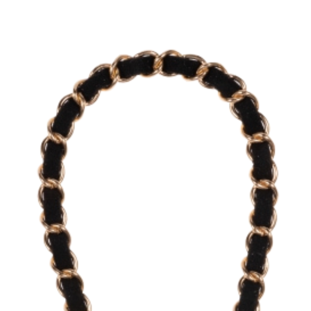 Golden Black Phone Wristlet