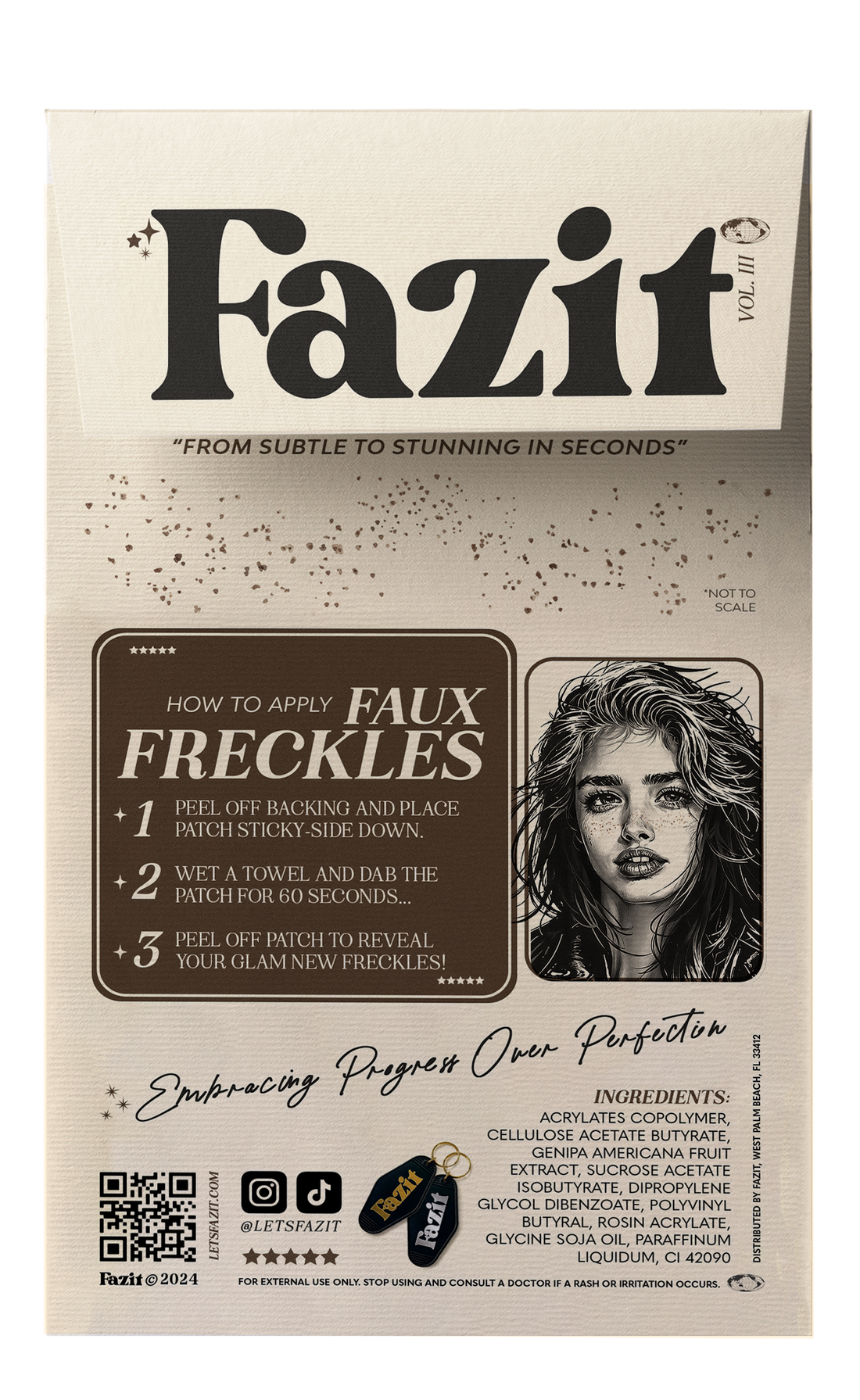 Fazit Faux Freckles