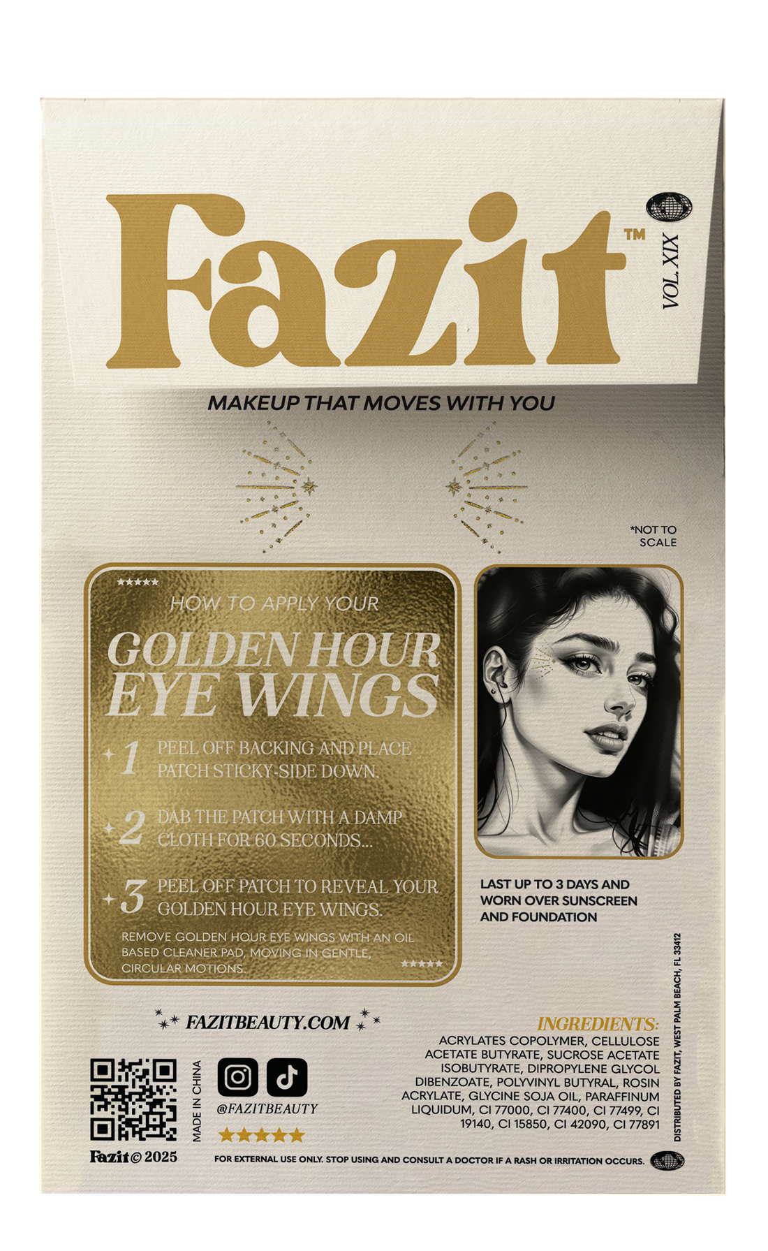 Golden Hour Eye Wings