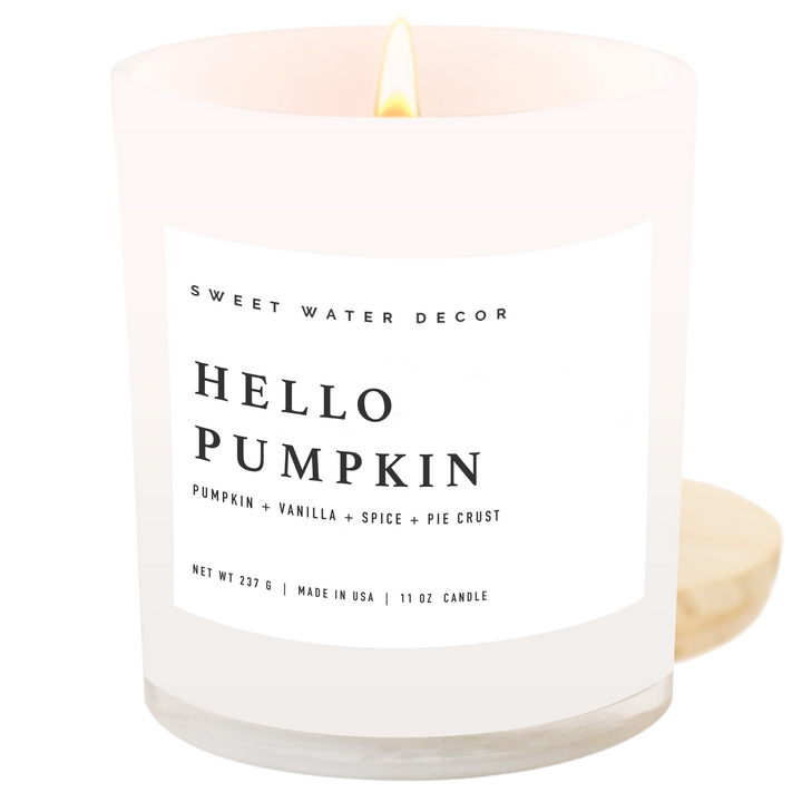 Hello Pumpkin 11 oz Soy Candle