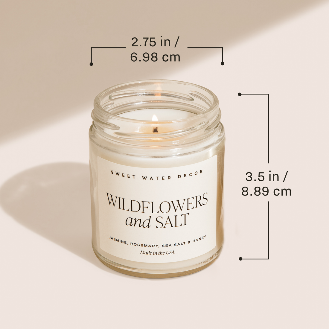 Farmhouse 9 oz Soy Candle - Fall Home Decor & Gifts