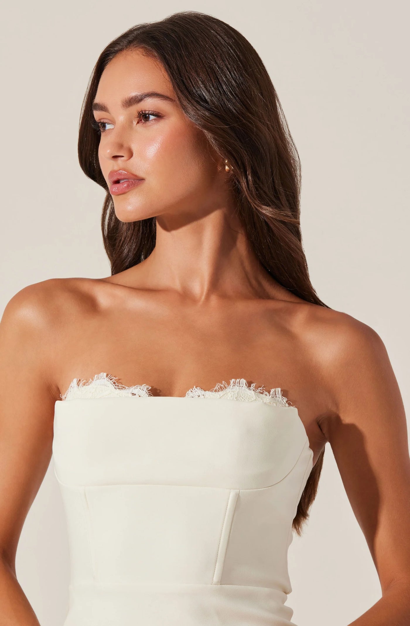 Melani Lace Peekaboo Dress 102 Lake Melani Lace Peekaboo Dress 102 Lake