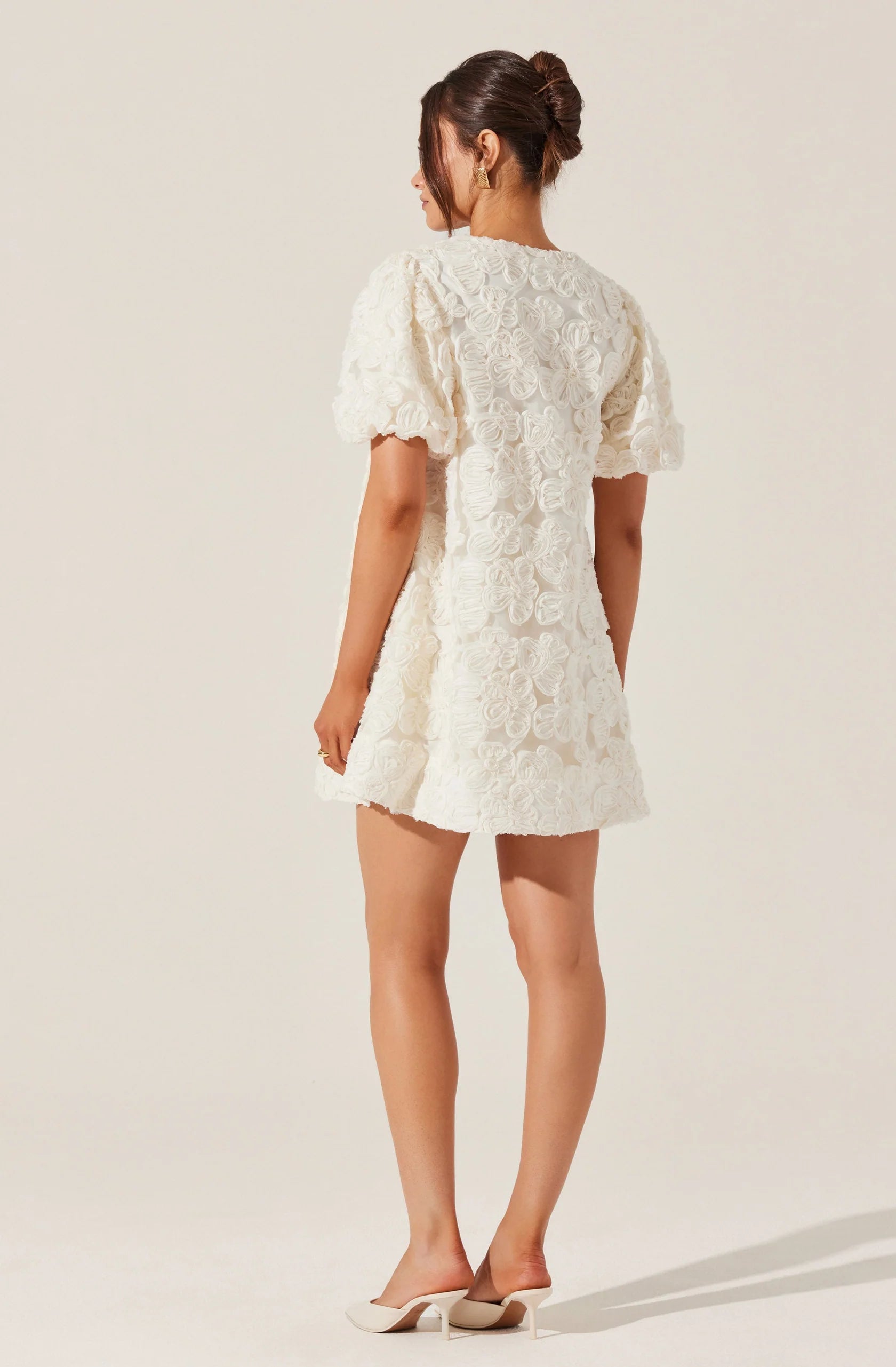 Lakelyn Floral Embroidered Mini Dress
