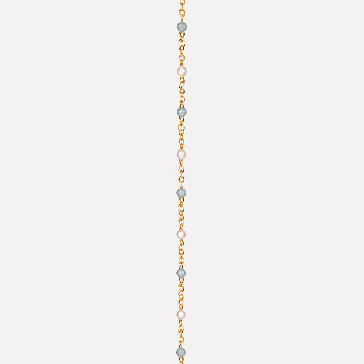 Celestial Blue & White Enamel Cable