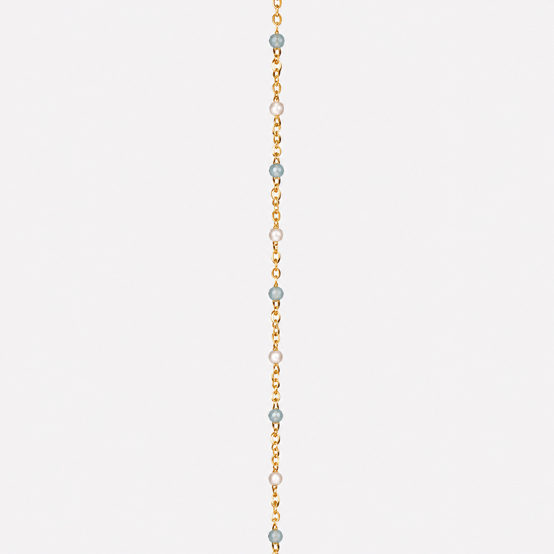 Celestial Blue & White Enamel Cable