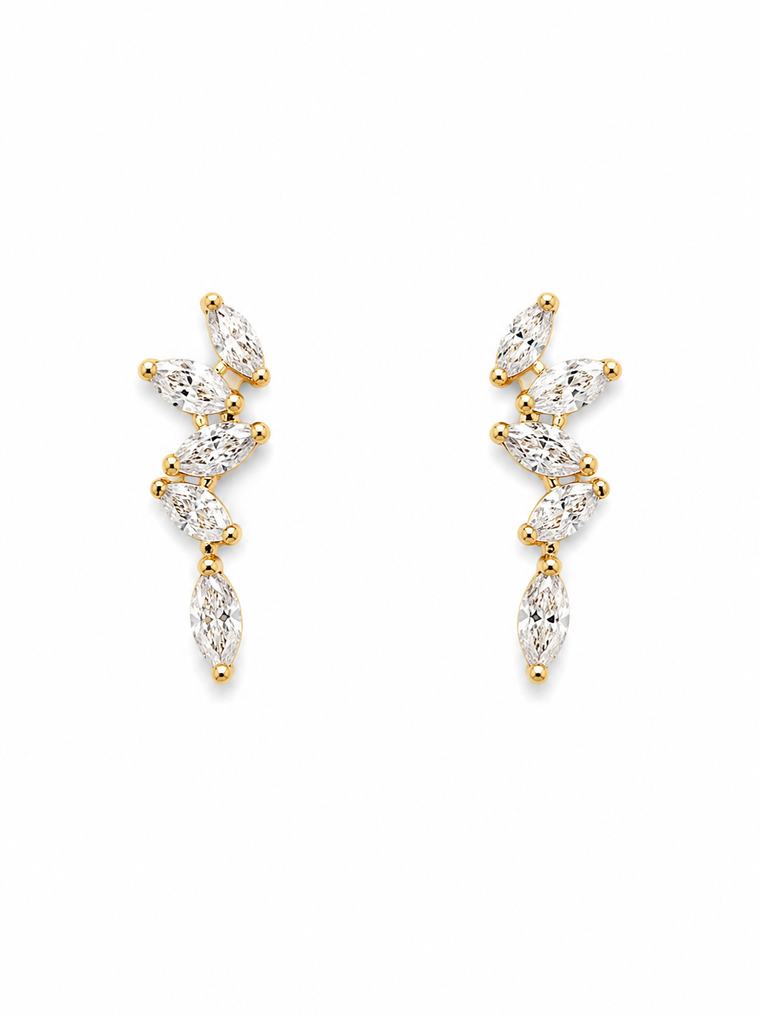 Laurel Ear Climber Earrings