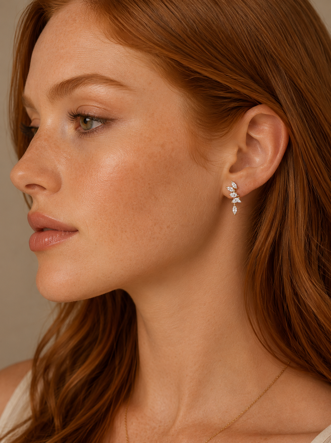 Laurel Ear Climber Earrings