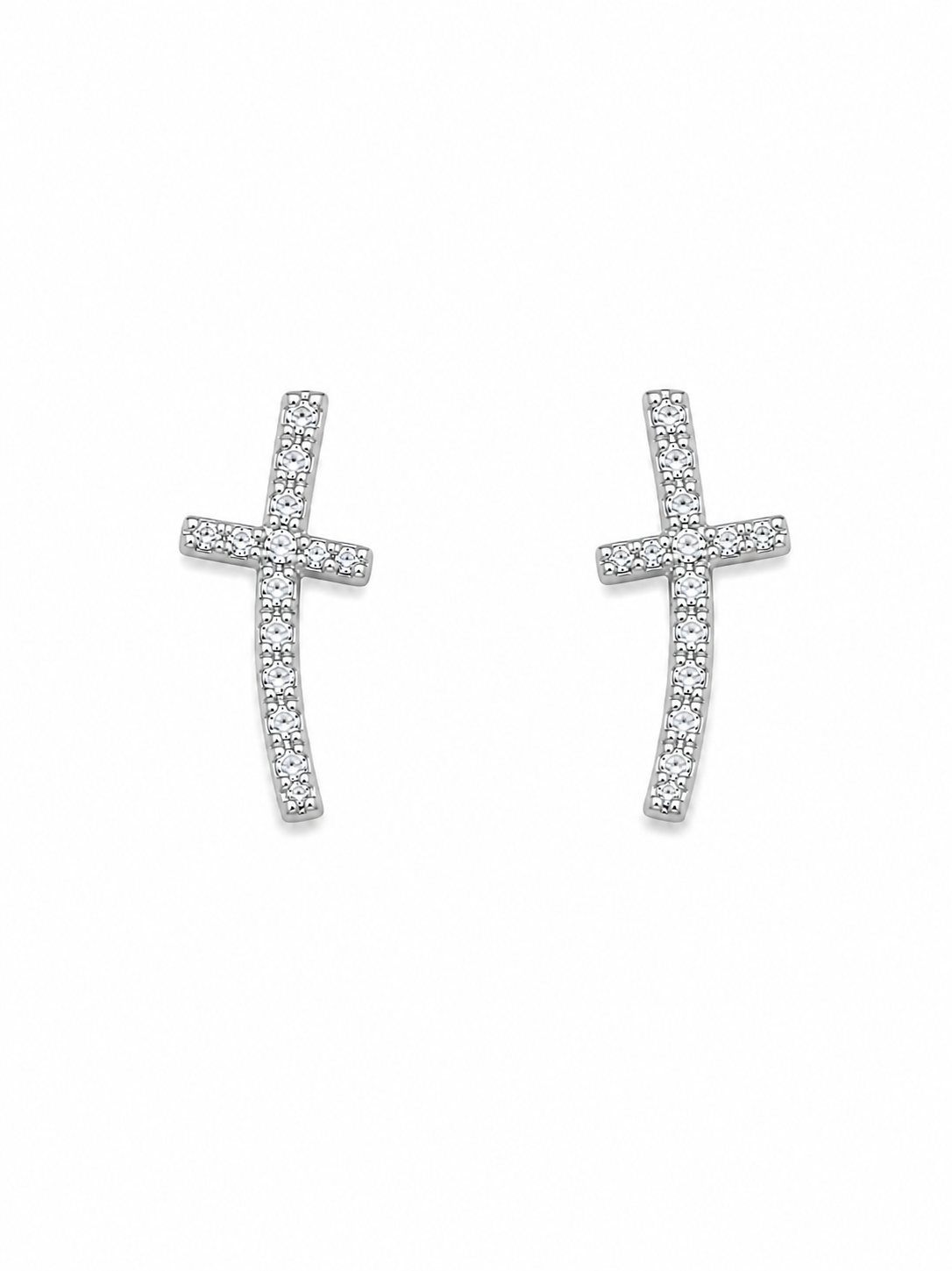 Cross Stud Earrings