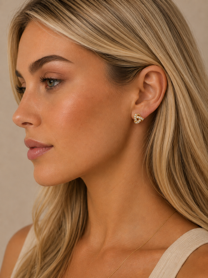 Forget Me Knot Earrings