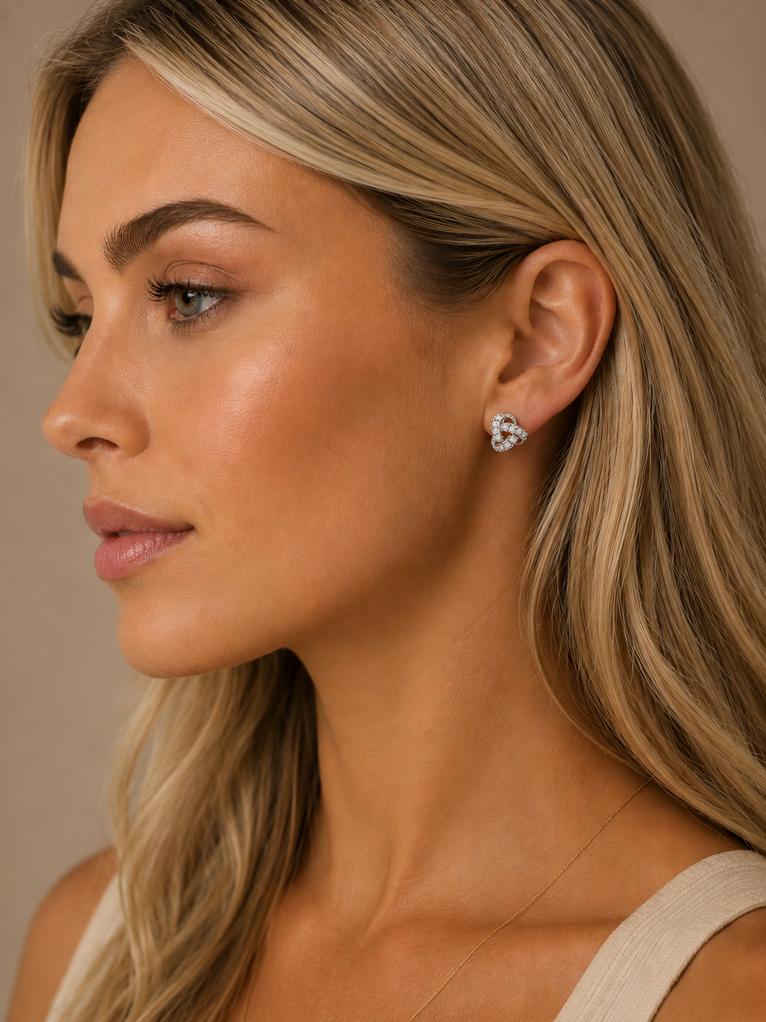 Forget Me Knot Earrings