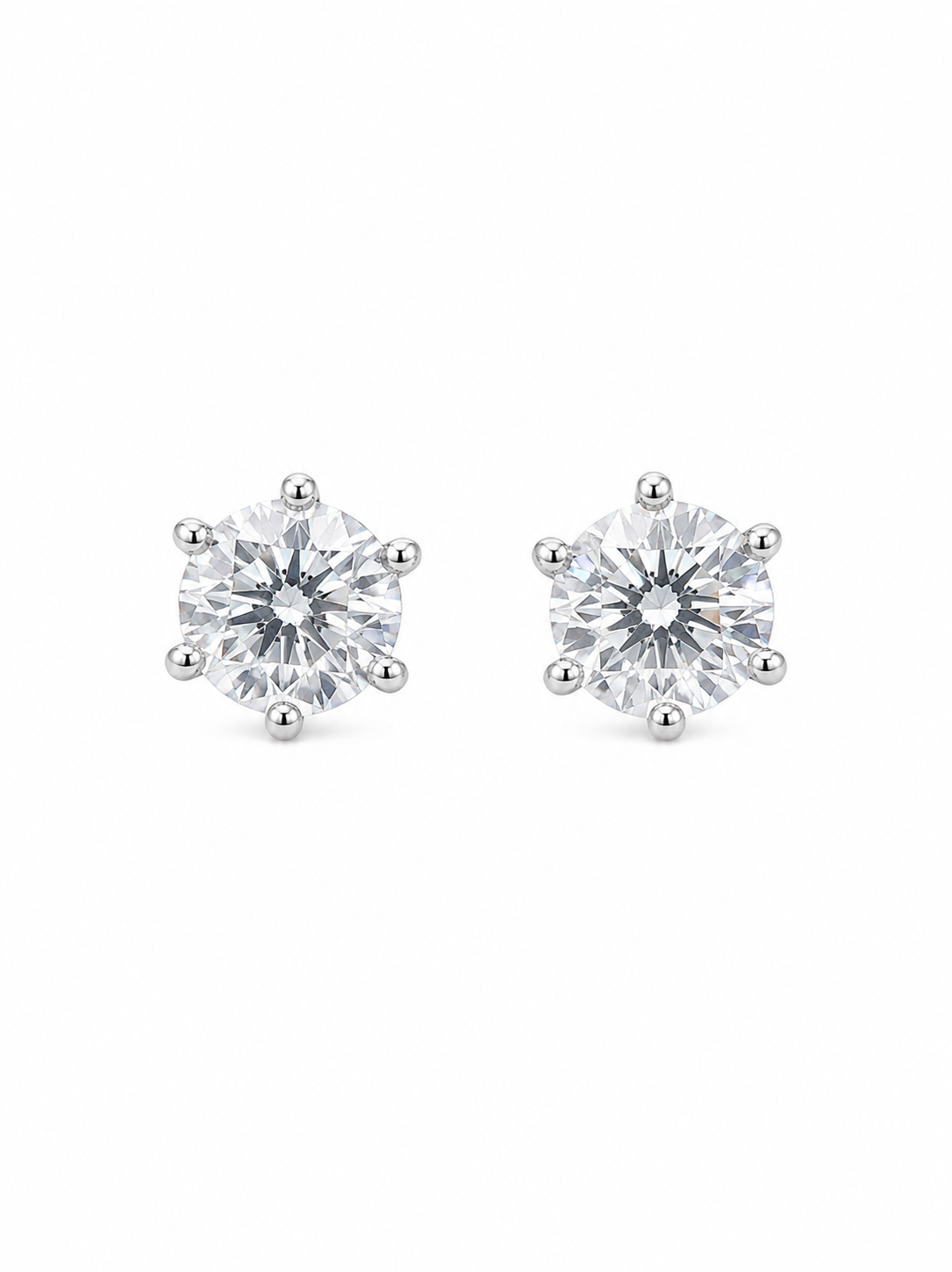 Julia 2ct stud earring